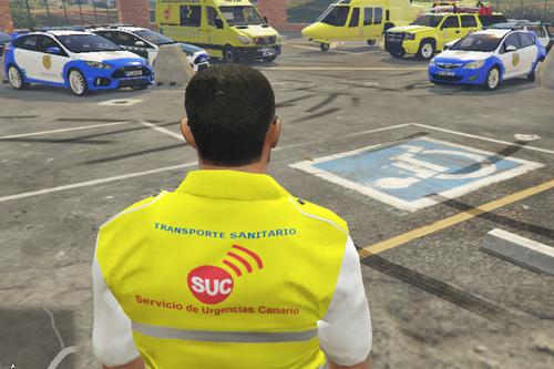 Uniformes ambulanciero del Servicio de Urgencias Canario SUC A3a632 grand theft auto v 14 11 2017 23 05 06